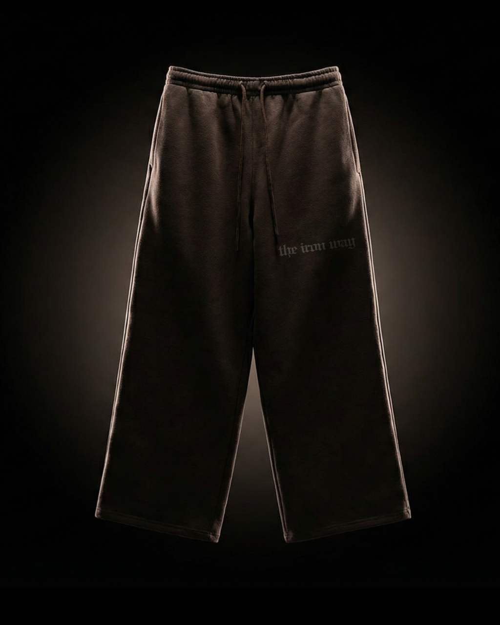 Forge Greatness Straight-Leg Sweatpants: Brown