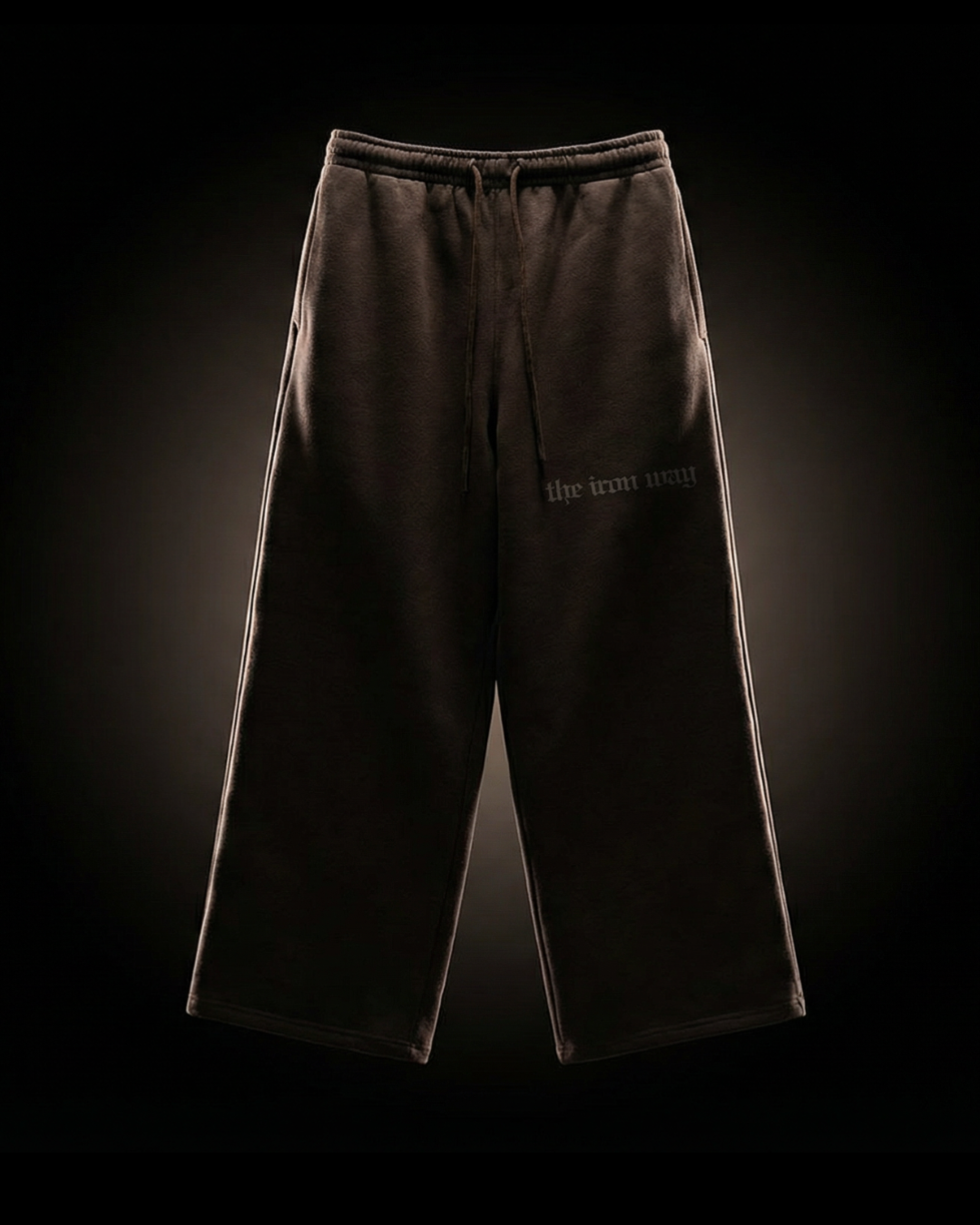 Forge Greatness Straight-Leg Sweatpants: Brown