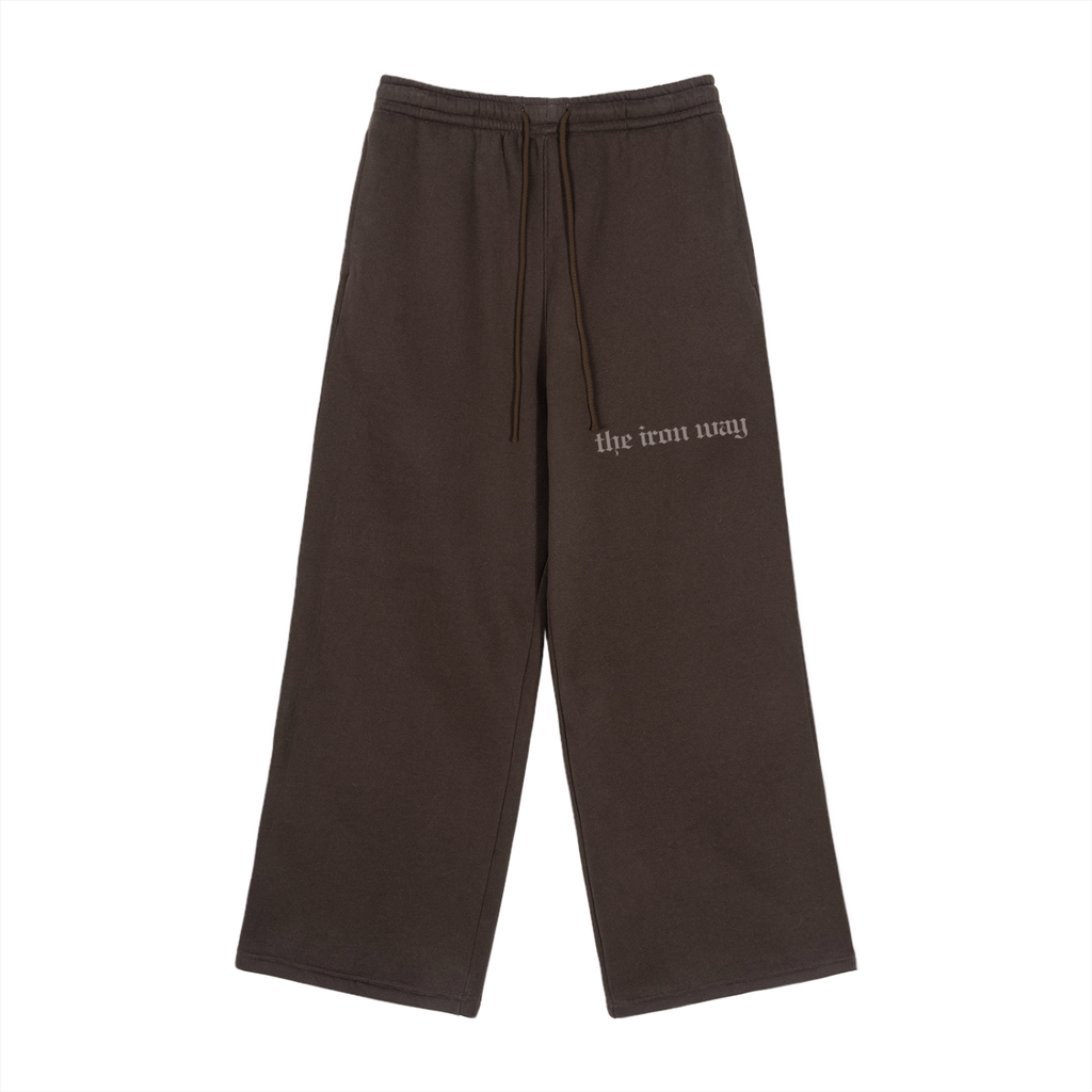 Forge Greatness Straight-Leg Sweatpants: Brown
