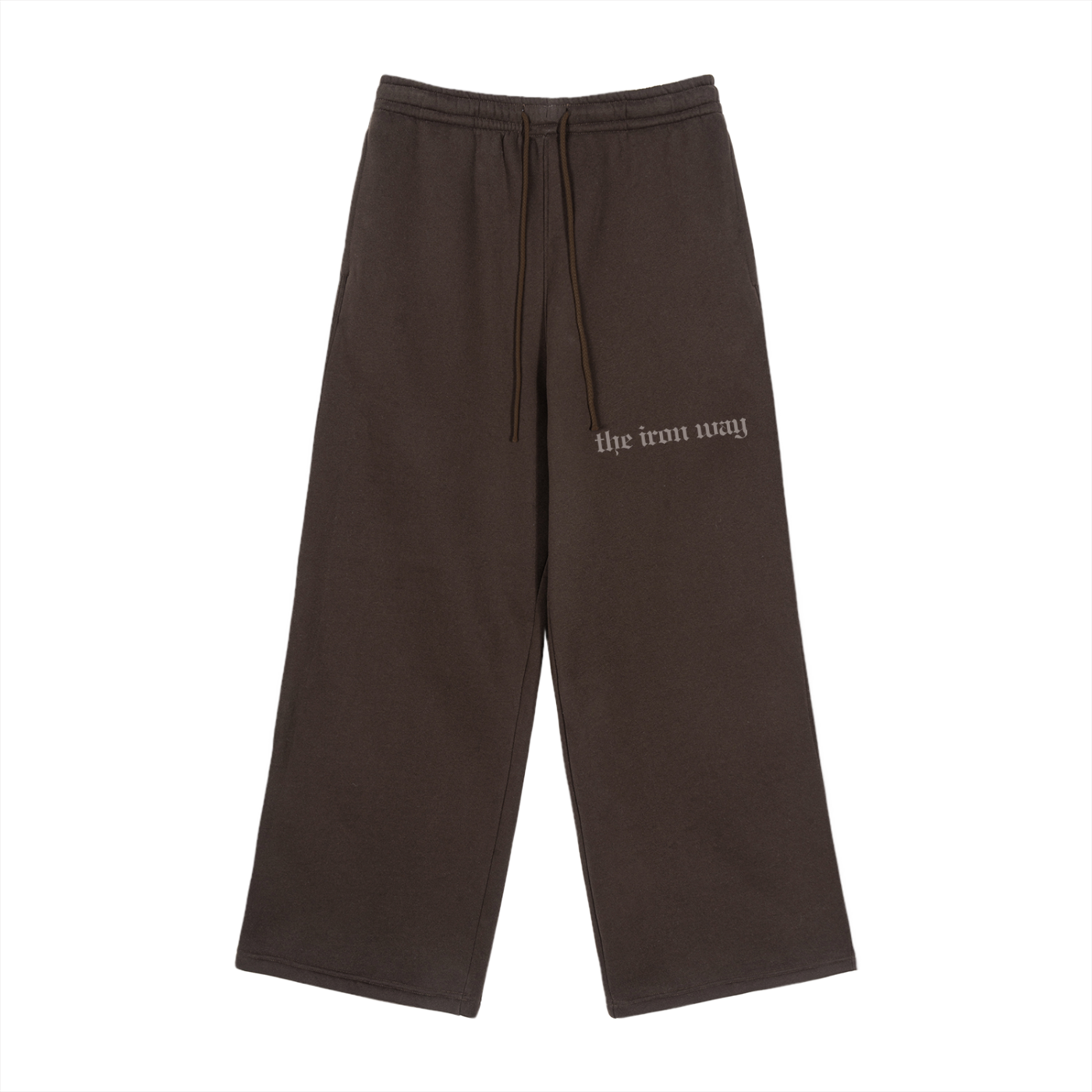 Forge Greatness Straight-Leg Sweatpants: Brown