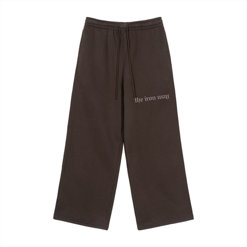 Forge Greatness Straight-Leg Sweatpants: Brown